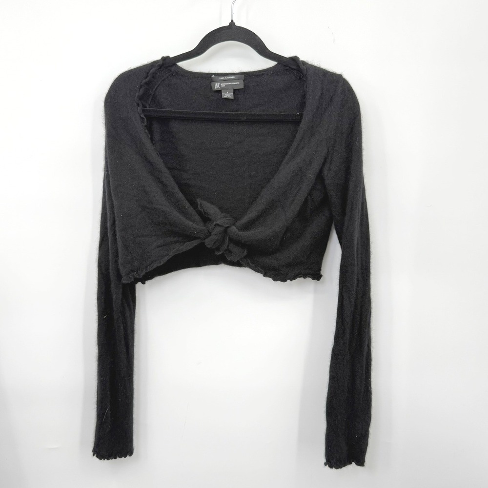 INC Cashmere Shrug Women S Petite Balletcore Coquette Y2K Aesthetic Boho Fairy